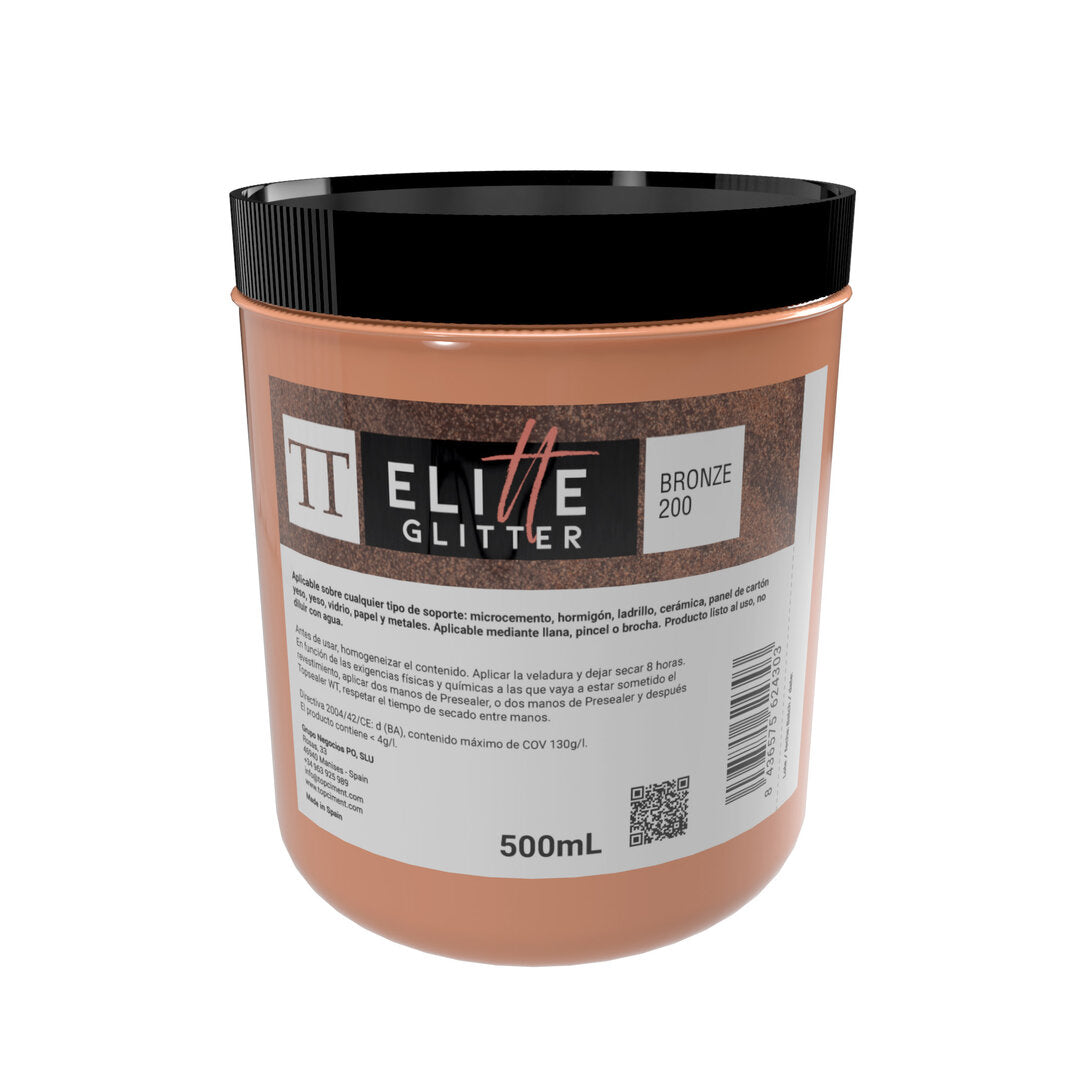 Elitte Glitter μπρονζέ 200 — 0,5 L