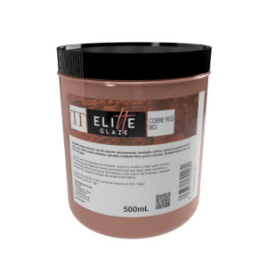 Elitte Glaze ερυθρός χαλκός 063 — 0,5 L