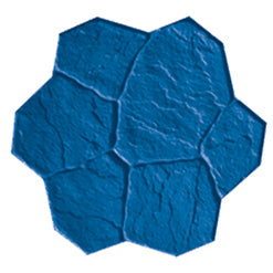 Imacem — καλούπι 90 × 90 cm μπλε ακανόνιστη πλάκα