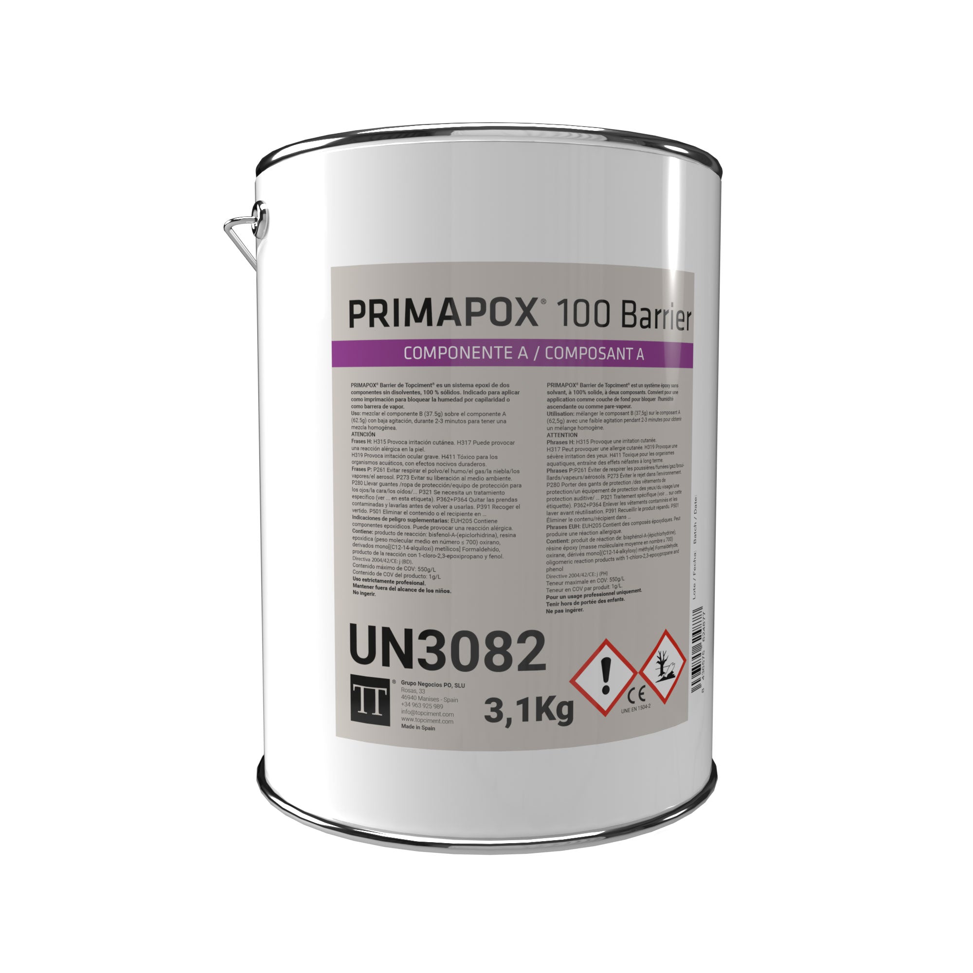 Primapox 100 BARRIER — συστατικό A — 3,1 kg